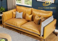 Mua sofa cho chung cư chọn chất liệu nỉ hay da